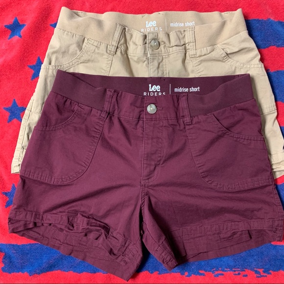 Lee riders mid rise shorts Clearance